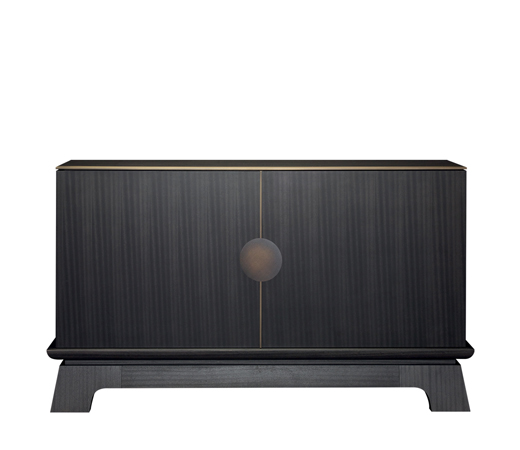 La Belle Aurore is a wooden cabnet with bronze details, from Promemoria's catalogue | Promemoria