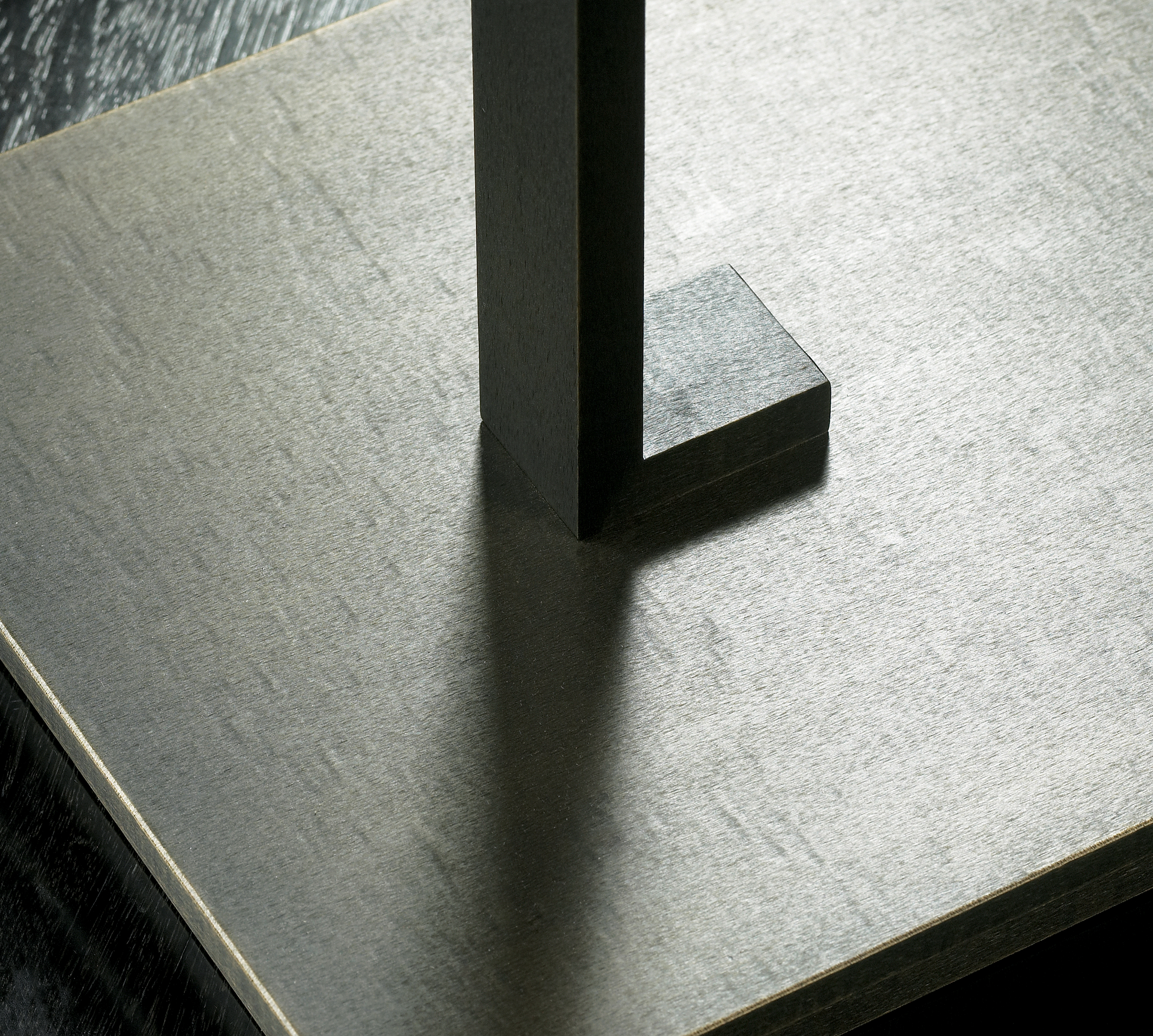 Agatha is a floor LED lamp with bronze structure and linen, cotton or hand-embroidered silk lampshade, from Promemoria's catalogue | Promemoria
