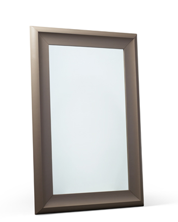 Galanthus is a wall mirror with a wooden structure that belongs to the Amaranthine Tales collection of Promemoria | Promemoria