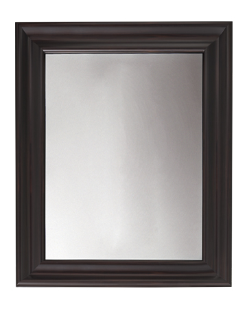 Michele is a large mirror with a wooden frame from the Promemoria's catalogue | Promemoria