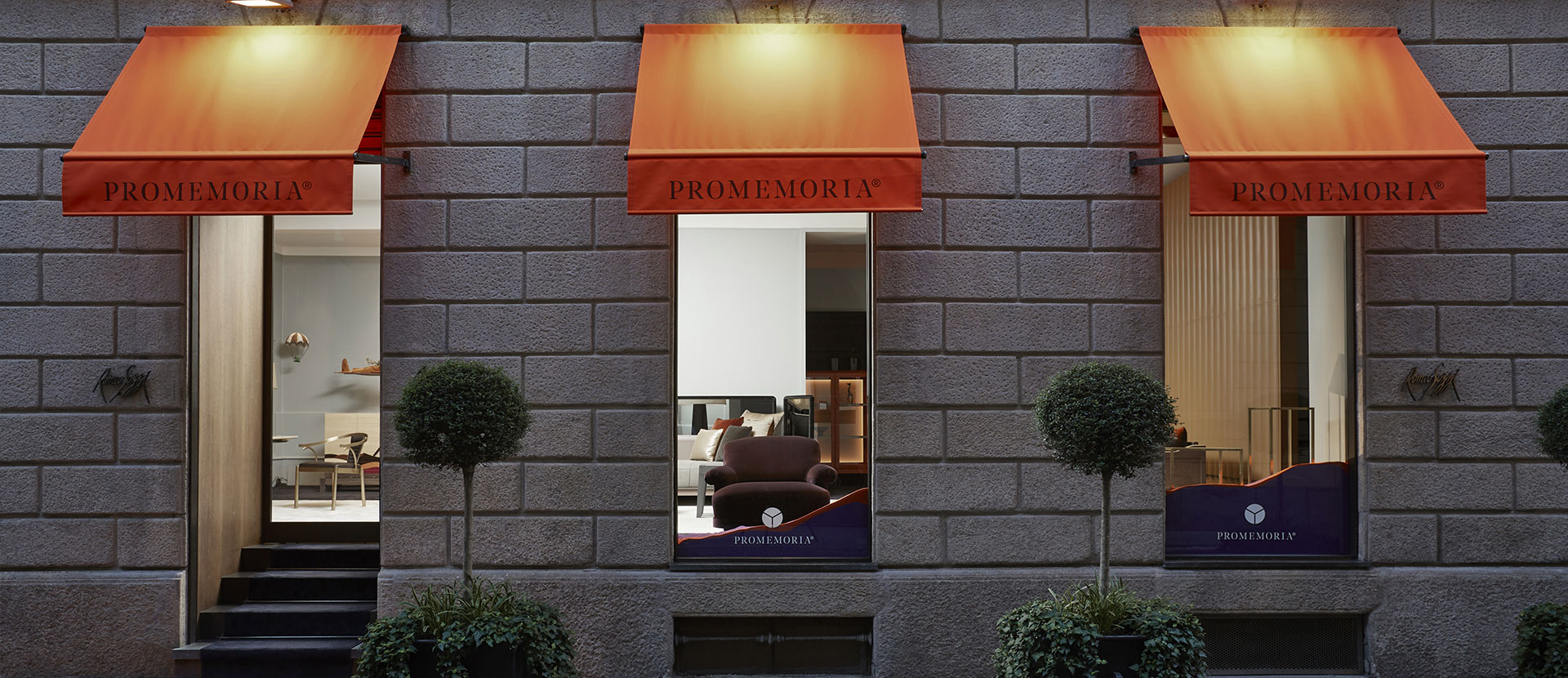 Promemoria's monobrand showroom in Milan fashion district | Promemoria