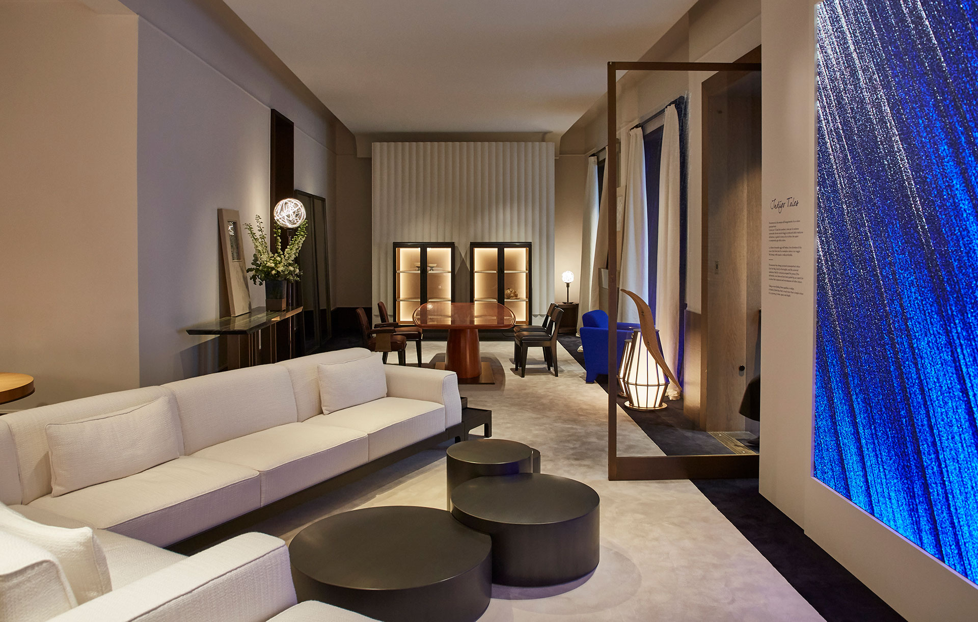 Living room Promemoria's single-brand showroom in Milan fashion district | Promemoria